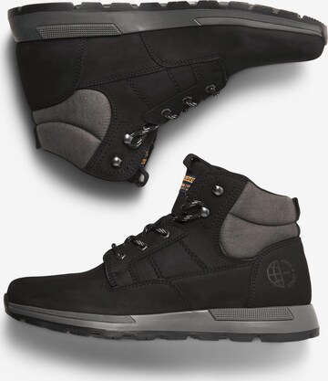 Bottines à lacets JACK & JONES en noir