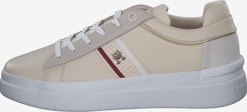 TOMMY HILFIGER Lace-Up Shoes 'FW0FW07387' in Beige