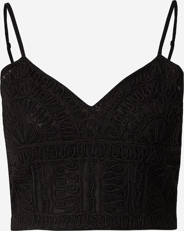 Guido Maria Kretschmer Women - Top 'Cara' em preto: frente