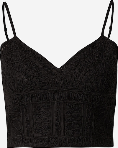 Guido Maria Kretschmer Women Top 'Cara' em preto, Vista do produto