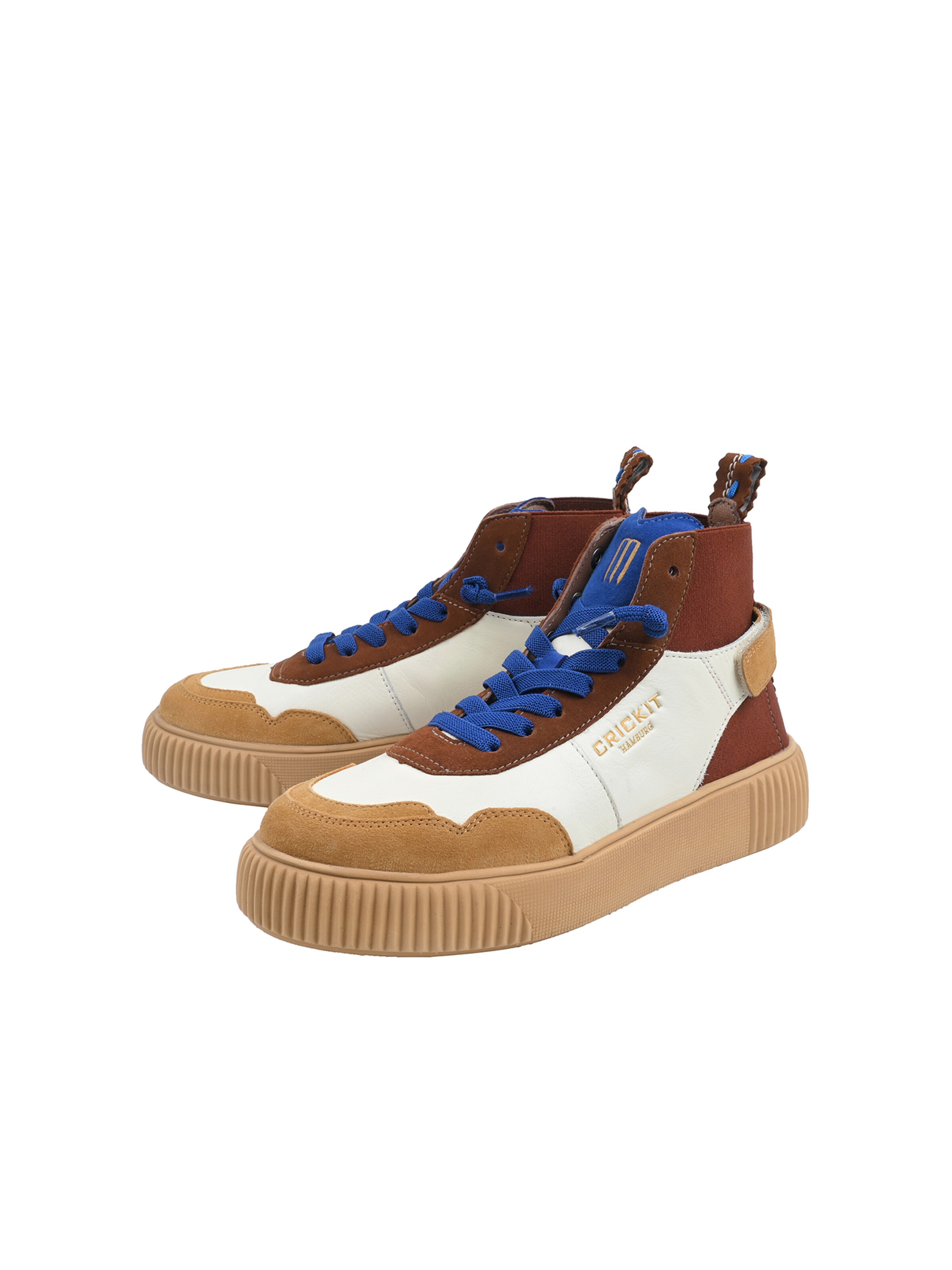 Crickit Sneakers hoog ' REBEKA ' in Bruin