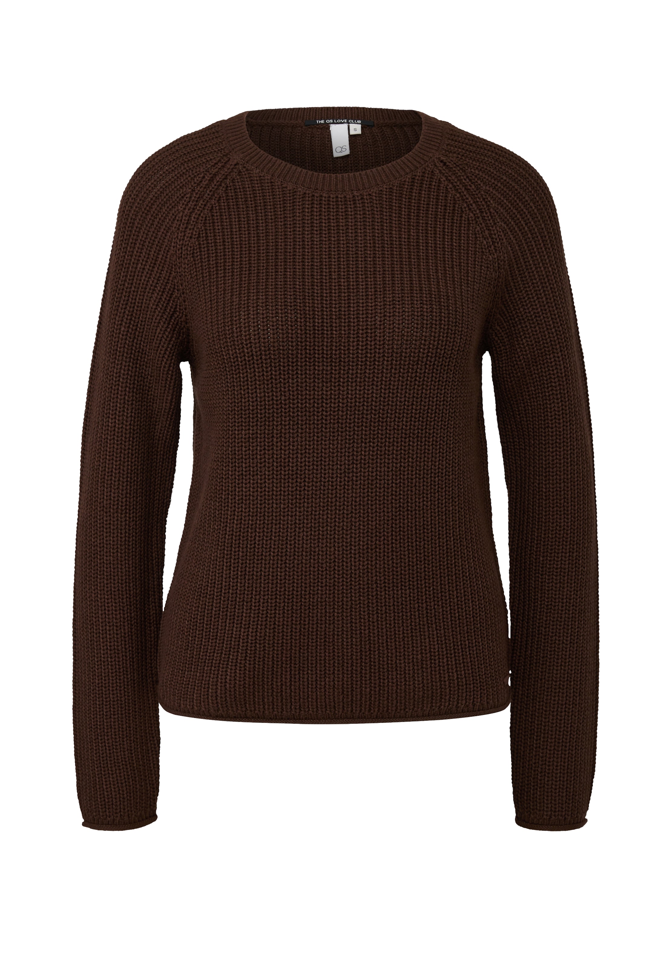QS Pullover in Braun: Vorderseite