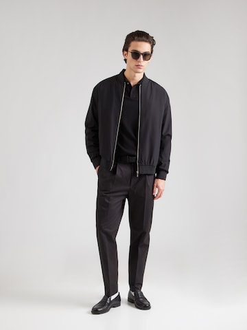 Calvin Klein Конический (Tapered) Плиссированные брюки в Черный