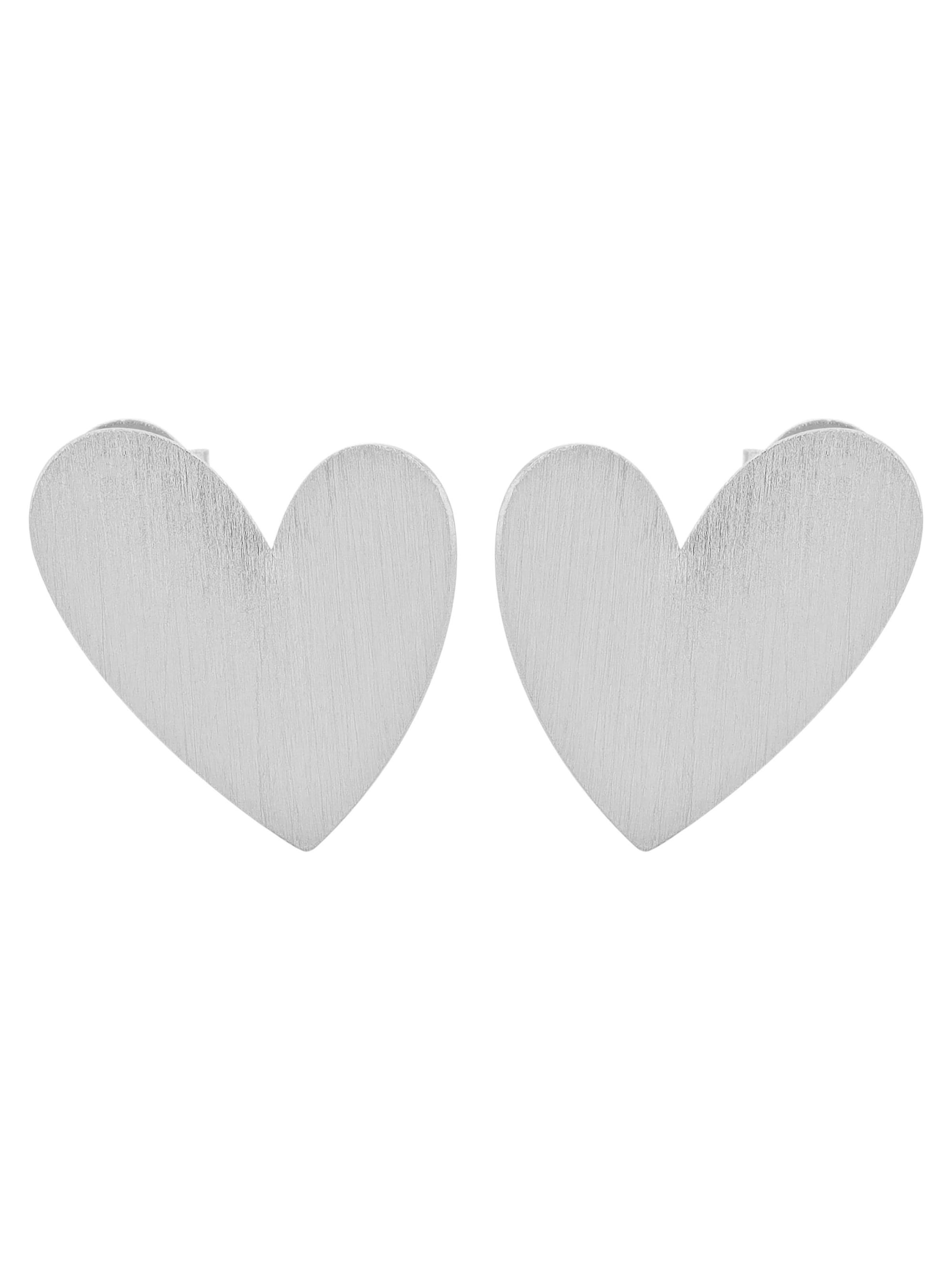 Akzent Earrings 'Xandra, 925 Sterlingsilber, langlebig' in Silver: front