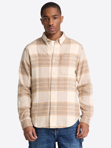 TIMBERLAND Regular fit Overhemd in Beige