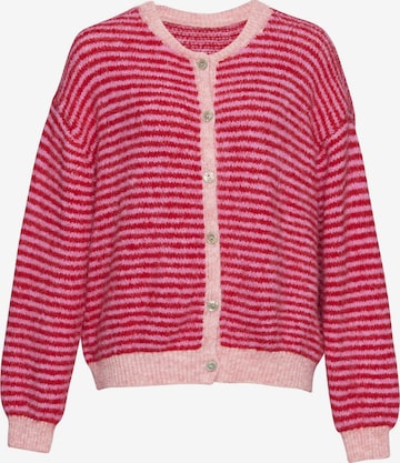 Lilavie Strickjacke ' Patii ' in Pink: Vorderseite