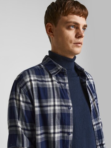 JACK & JONES Svetr 'Rogan' – modrá