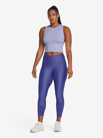 UNDER ARMOUR Skinny Workout Pants 'Vanish' in Purple