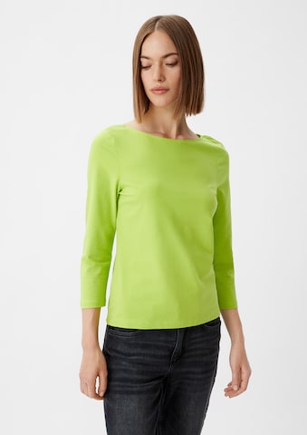 T-shirt comma casual identity en vert : devant