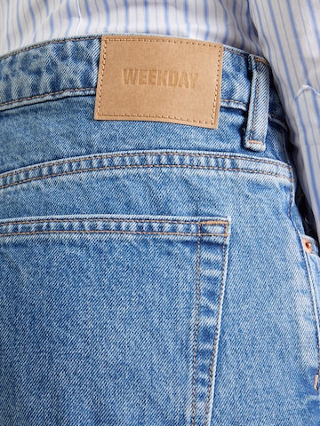 WEEKDAY Wide leg Jeans 'Imoo' in Blue