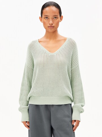 ARMEDANGELS Pullover 'Rebeaa' in Blau: Vorderseite