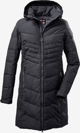 KILLTEC Manteau outdoor en noir, Vue avec produit