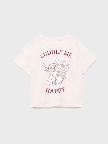 T-Shirt 'STIBEST' MANGO KIDS en rose