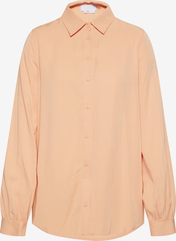 usha BLUE LABEL Blouse in Orange: front