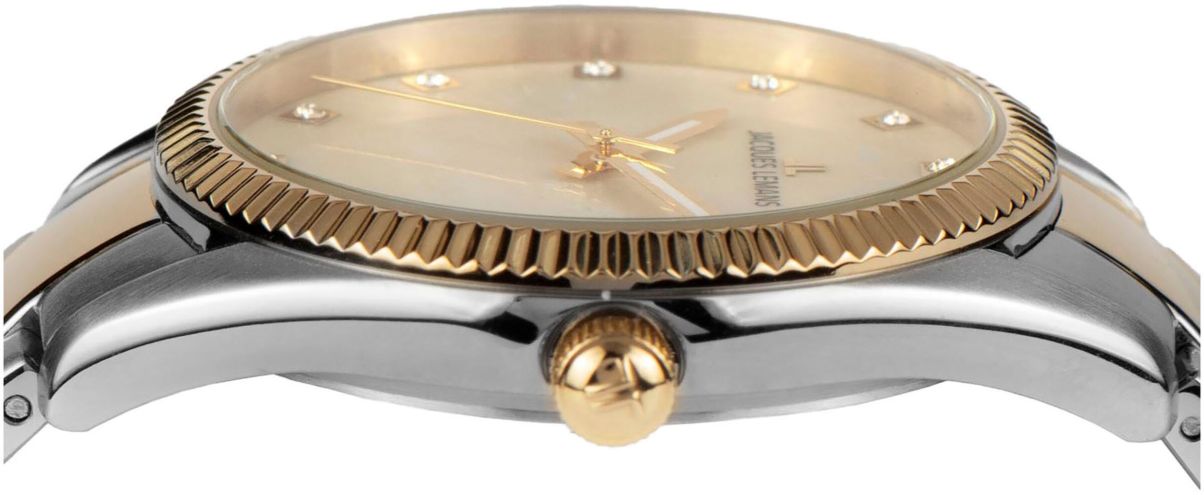Jacques Lemans Analoguhr in Gold
