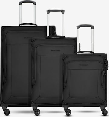Ensemble de bagages 'Melbourne 3.0' Franky en noir : devant