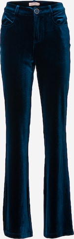 évasé Pantalon 'Briar' Traffic People en bleu : devant