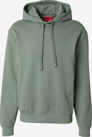 HUGO Свитшот 'Dapo' в Зеленый: спереди