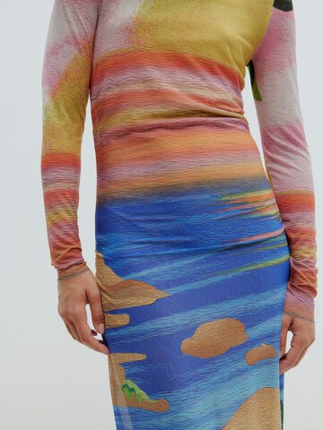 EDITED Dress 'Romia' in Mixed colours