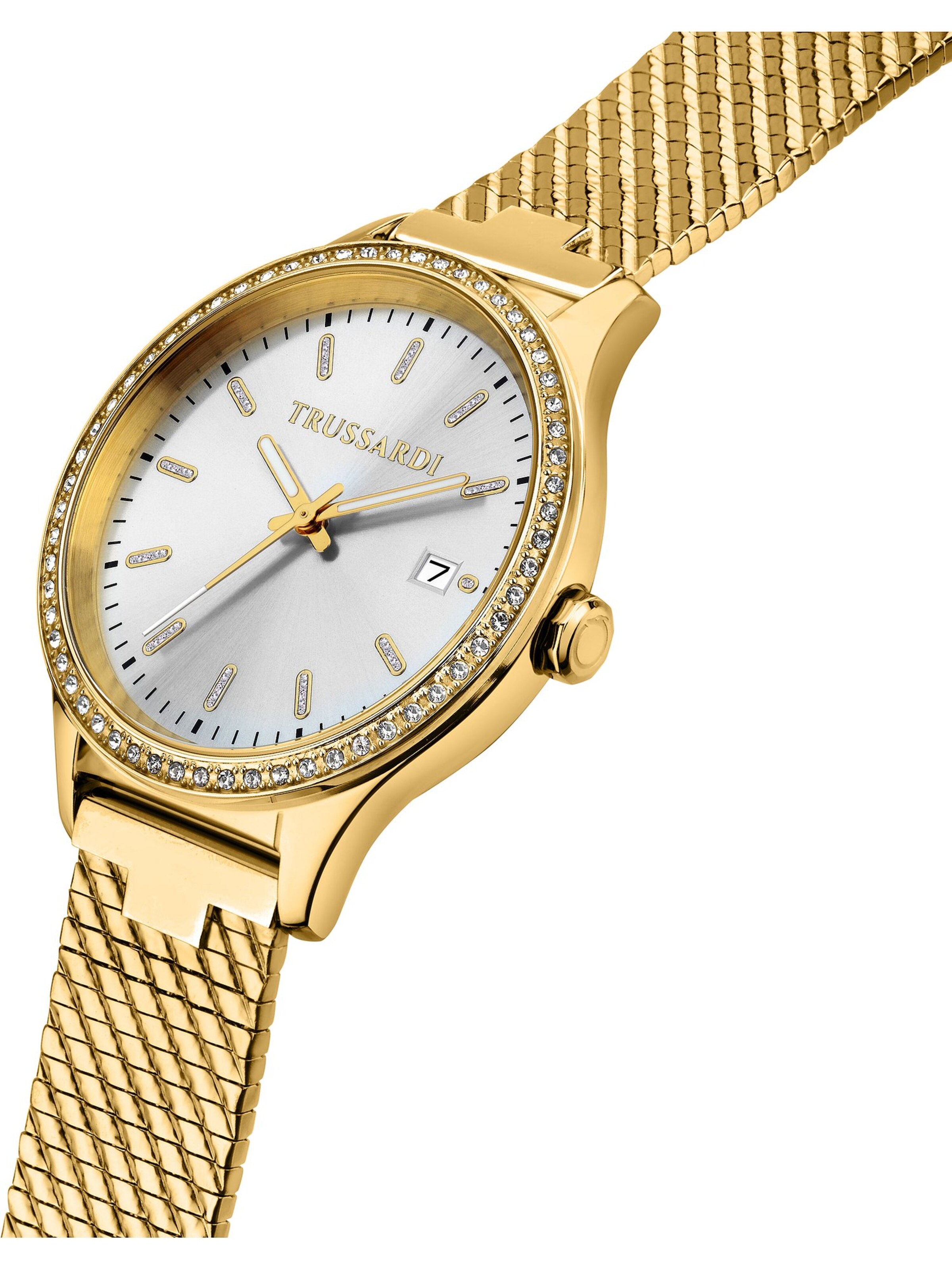 Trussardi Analog Watch in Gold