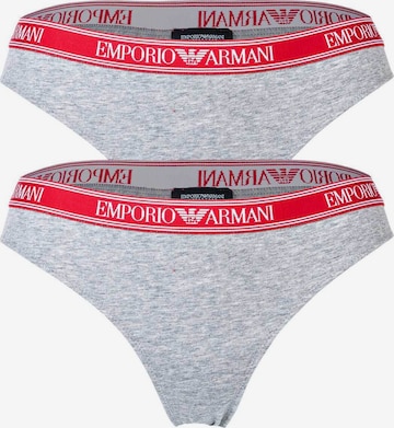 Emporio Armani - Braga en gris: frente