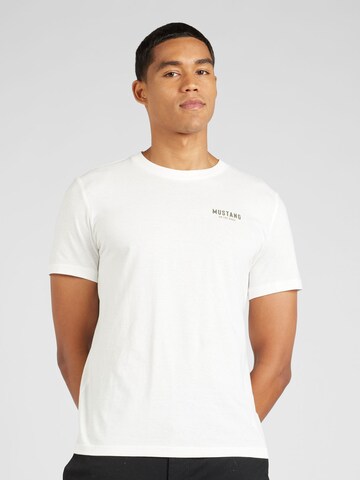 MUSTANG Shirt 'Style Alex' in White: front