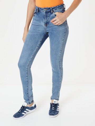 Coupe slim Jean Denim Project en bleu : devant