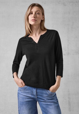 CECIL Shirt in Schwarz