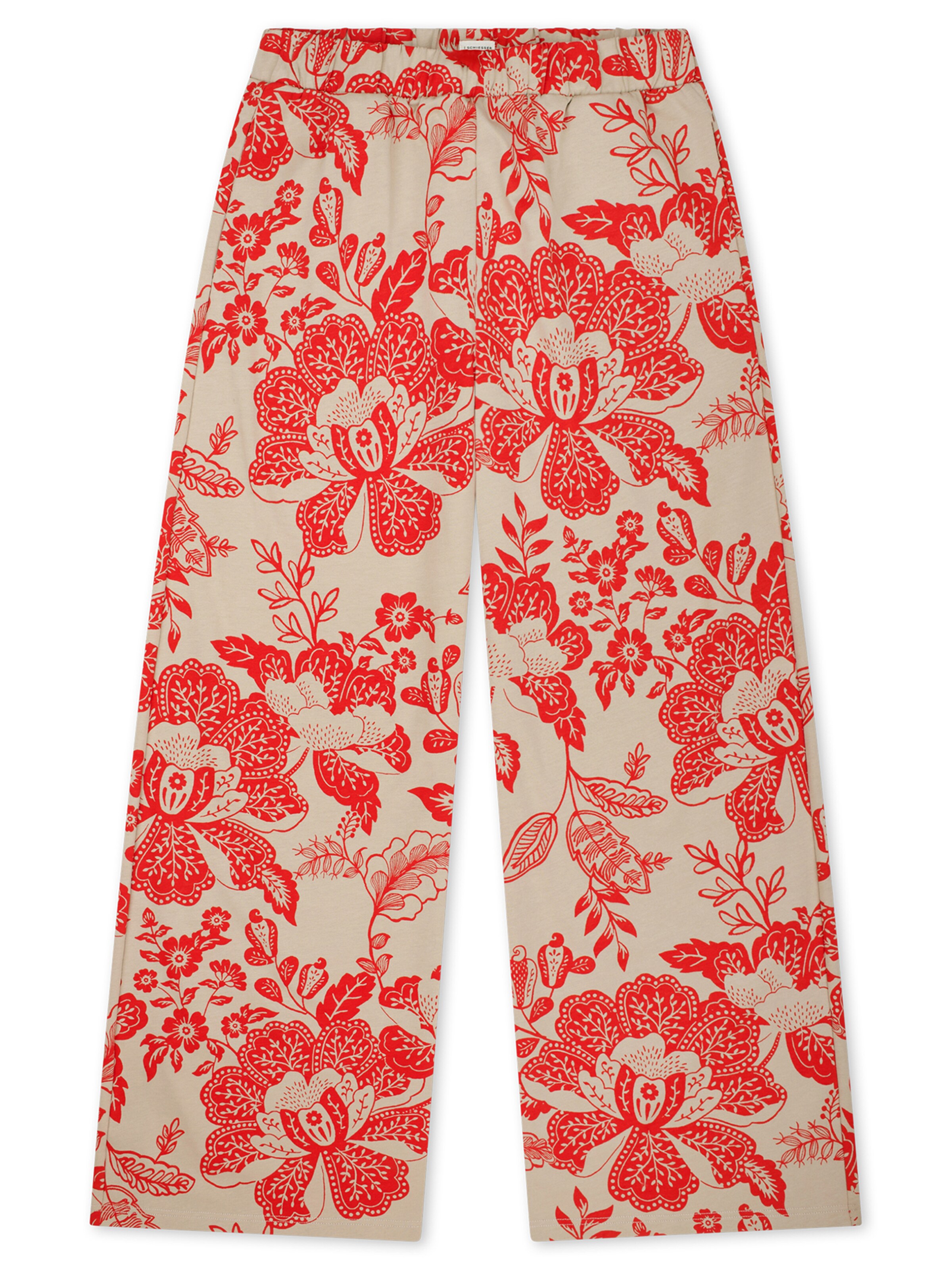 SCHIESSER Pajama Pants ' Mix & Relax ' in Beige: front