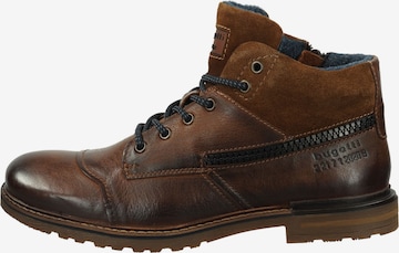 bugatti Lace-Up Boots 'Vittore' in Brown