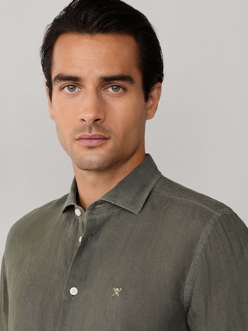 Hackett London Regular Fit Hemd in Grün