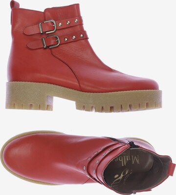 Mulberry Dress Boots in 39 in Red: front