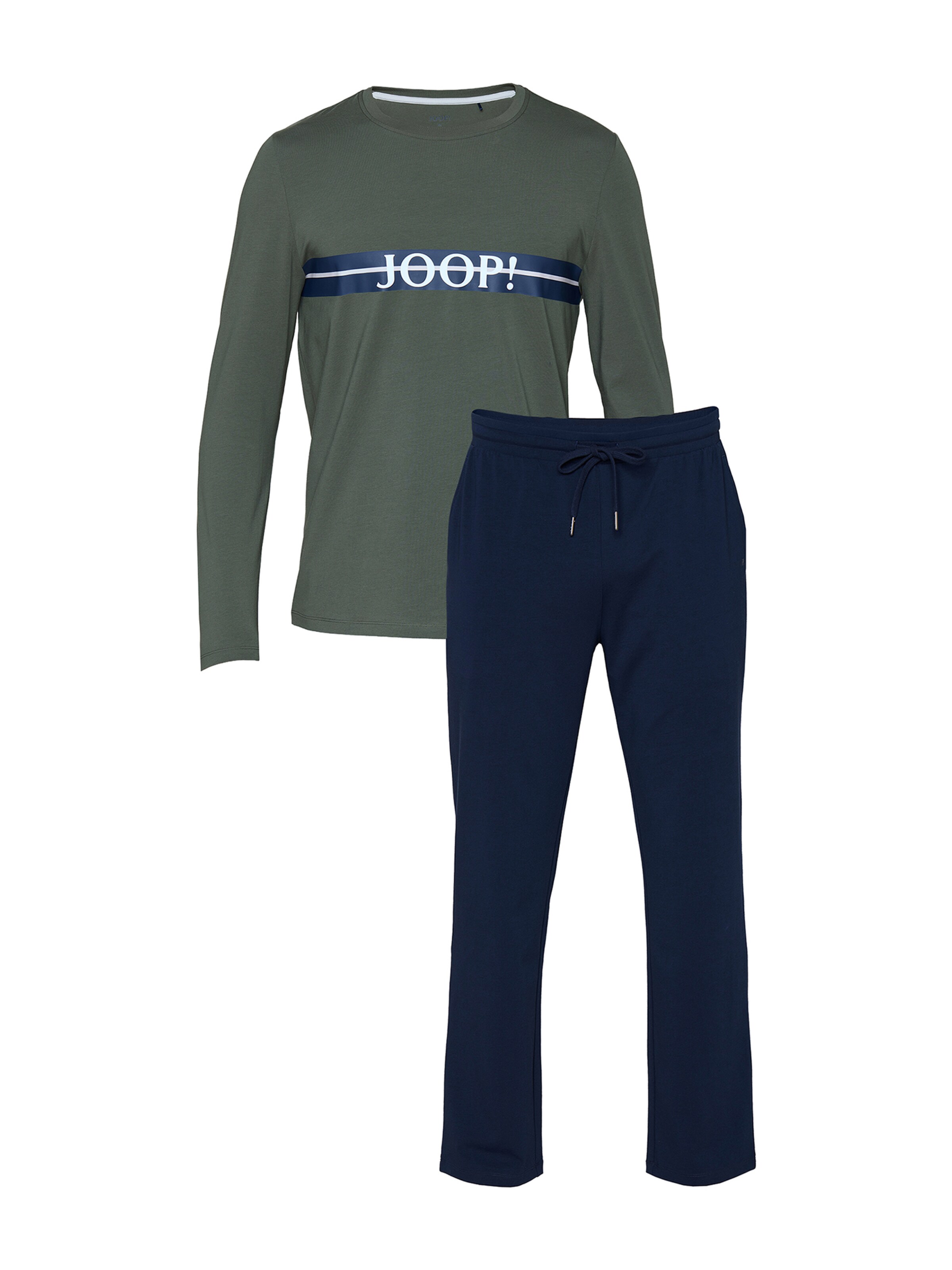 JOOP! Schlafanzug ' Loungewear ' in Blau: Vorderseite