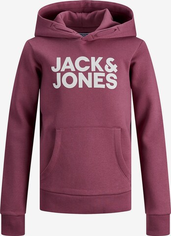 Jack & Jones Junior Sweatshirt 'JJECORP' in Purple: front