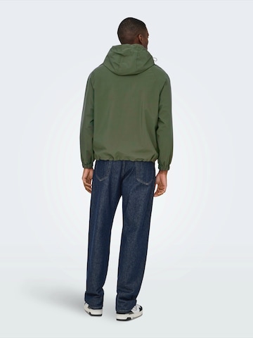 Only & Sons Jacke 'ONSSEAN' in Grün