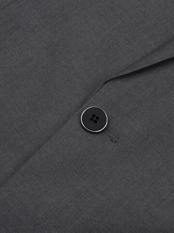 YOUTHUP Slim fit Suit Jacket 'Prägung' in Grey