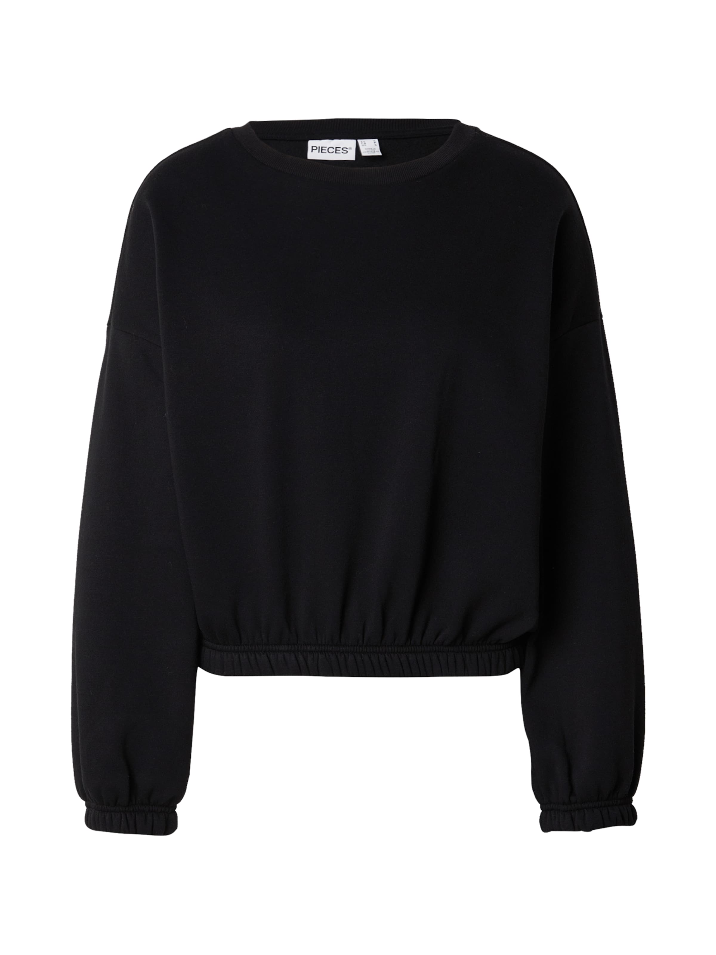 PIECES Tréning póló 'PCROBBLE' - fekete: elől