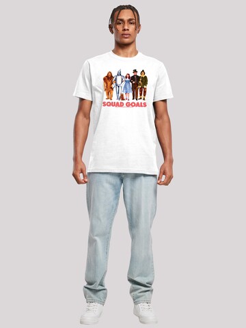 T-Shirt 'Disney Wizard of Oz Squad Goals' F4NT4STIC en blanc