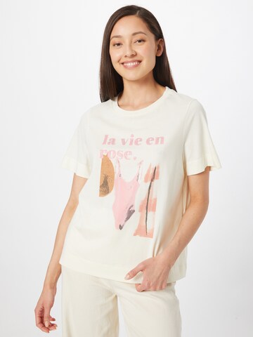 Rich & Royal T-shirt i beige: framsida