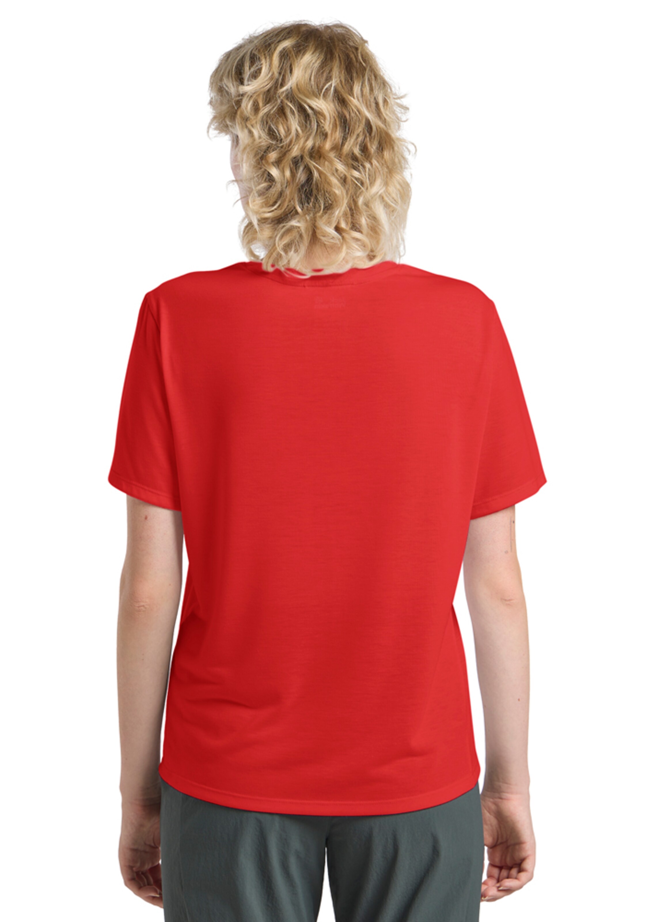 JACK WOLFSKIN Performance Shirt in Red