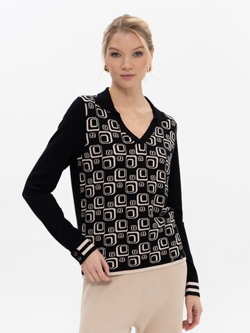 Passioni Sweater in Black: front