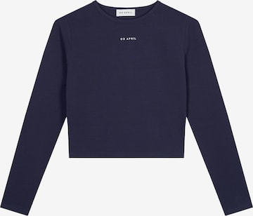 T-shirt 'Ica' OH APRIL en bleu : devant