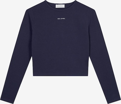 OH APRIL T-shirt 'Ica' en L en bleu marine, Vue avec produit
