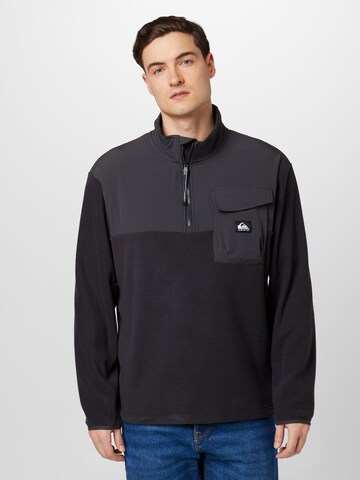 QUIKSILVER Sportsweatshirt 'NIGHT WANDER' in Grau: predná strana