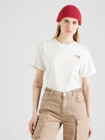 Tricou 'Redbox' de la THE NORTH FACE pe alb