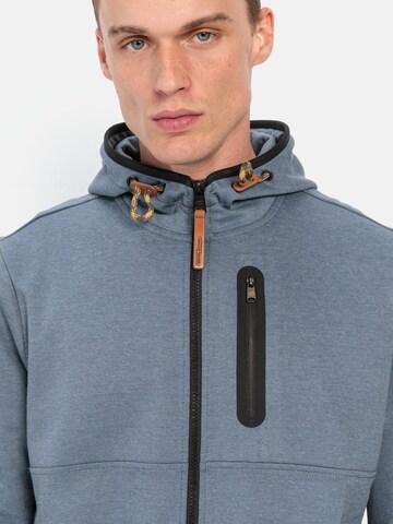 CAMEL ACTIVE Zip-Up Hoodie in Blue