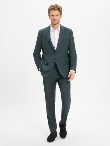 HECHTER PARIS Regular Pleated Pants in Green
