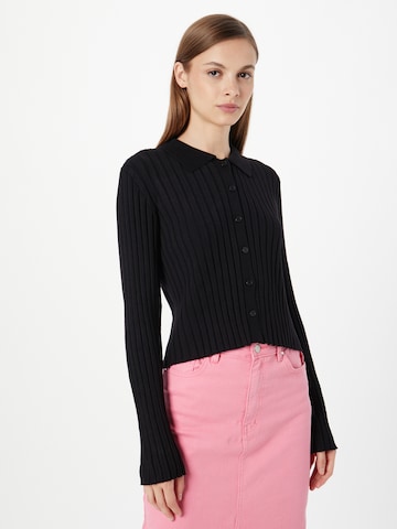 Cardigan Monki en noir : devant