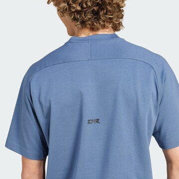 ADIDAS SPORTSWEAR Funktionsskjorte 'Z.N.E.' i blå