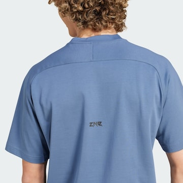 ADIDAS SPORTSWEAR Functioneel shirt 'Z.N.E.' in Blauw